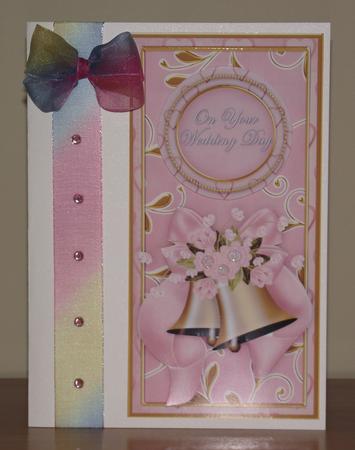 Pink Wedding Bells Your Wedding Day Dl Topdown Topper by Lady Rosemary Warboys