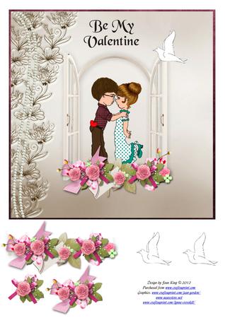 Cu Floral Side Border by Lady Rosemary Warboys