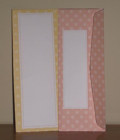 10 Mini Dl (80 x 215mm) Soft Pastel Envelope Kit by Lady Rosemary Warboys