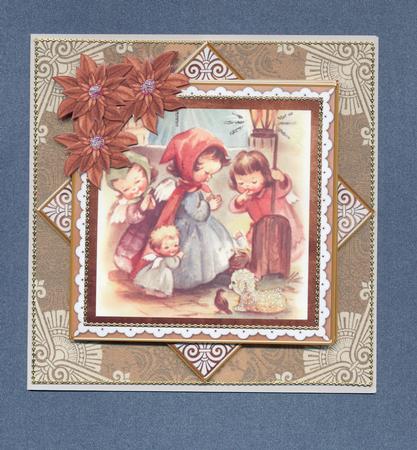 Kids Nativity 3D Diamond Card Mini Kit by Lady Rosemary Warboys
