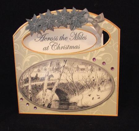 C Travel Across the Miles Aperture Decoupage Card Mini Kit by Lady Rosemary Warboys