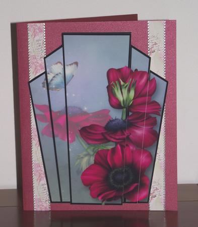 Art Deco Stacker Topper - Anemone by Lady Rosemary Warboys