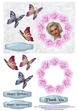 Butterflies 3 by Lady Rosemary Warboys