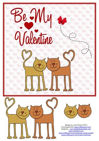 Nuts & Bolts Valentine Robots 3 Digital Papers by Lady Rosemary Warboys