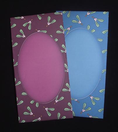 6 Dl Xmas Bright Mistletoe Envelope Kit by Lady Rosemary Warboys