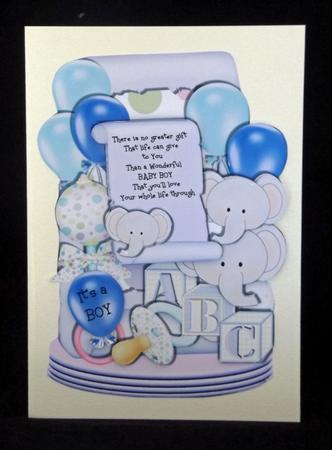 No Greater Gift - Scroll - Baby Blue by Lady Rosemary Warboys
