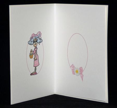 Stella is Collecting Easter Eggs Insert by Lady Rosemary Warboys