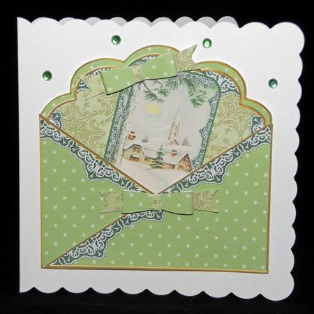 Winter Pub Cross Faux Pocket Cf Mini Kit by Lady Rosemary Warboys