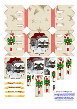 Christmas/winter Inserts by Lady Rosemary Warboys