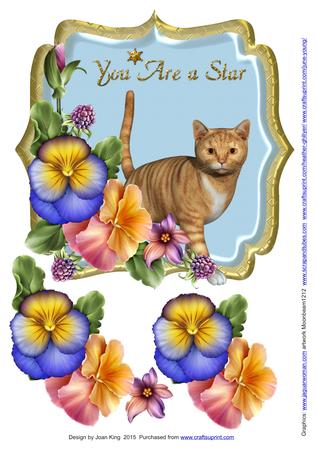 Stacker/pyramage Template - Label Square 7 by Lady Rosemary Warboys