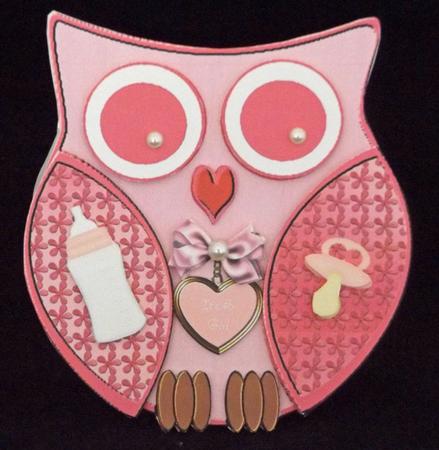 It's a Girl Owl Mini Kit by Lady Rosemary Warboys