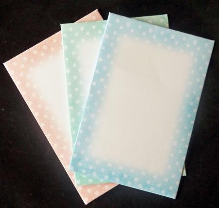 Bumper Value Pack of C6 Envelopes in Shabby Summertime Colours by Lady Rosemary Warboys