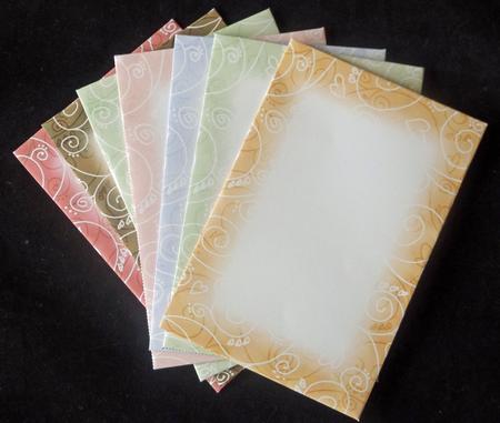 Bumper Value Pack of C6 Envelopes in Pretty Rose Colours by Lady Rosemary Warboys