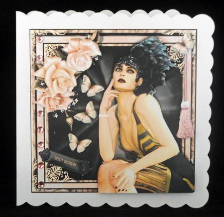 Deco Dreams Card Front Kit by Lady Rosemary Warboys