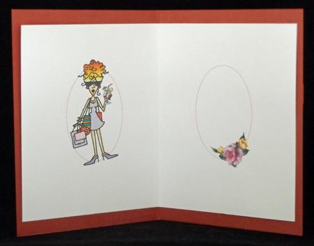 Rita Shopping for Your Birthday Insert by Lady Rosemary Warboys