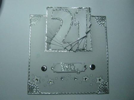 21st No-hole Over the Edge N Spiral Pyramid Topper by JOANNA HOGGER