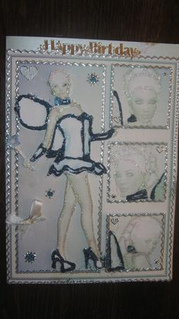 Good Girl Fae Decoupage by JOANNA HOGGER