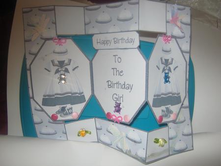 Birthday Girl Octagon by JOANNA HOGGER