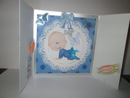 Crawling Baby Boy Circle Pyramid by JOANNA HOGGER