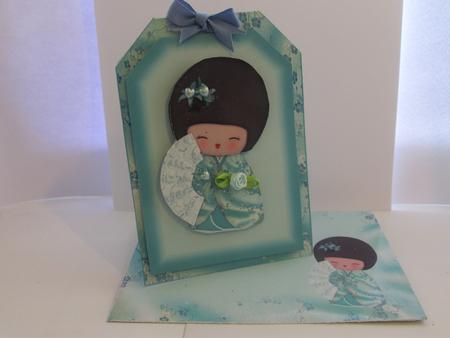 Oriental Doll (13) Mini Kit by JOANNA HOGGER