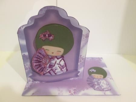 Oriental Doll (2) Mini Kit by JOANNA HOGGER