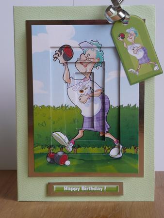 Bowls Lady Inverted Pyramid. by Joanne Brangham