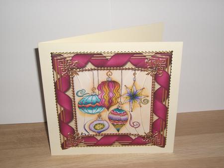 Christmas Decorations 5inch Side by Side Rounded Stacker by Joanne Brangham