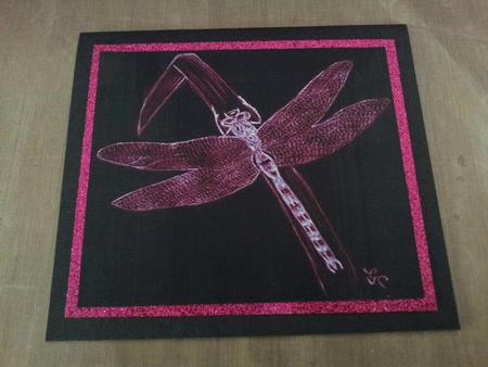Dragonfly Topper X2 No 2 by Joanne Kelly