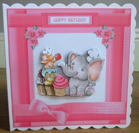 Cupcake Cuties Birthday Topper by Johanna Lambert