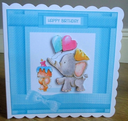 Cute Critters Birthday Topper by Johanna Lambert
