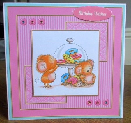 Cute Critters Card Topper #2 by Johanna Lambert