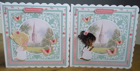 First Holy Communion Girls bumper kit - Decoupage & Inserts by Johanna Lambert