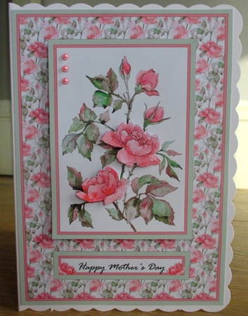 Lovely Roses - Sending Get Well Wishes by Johanna Lambert