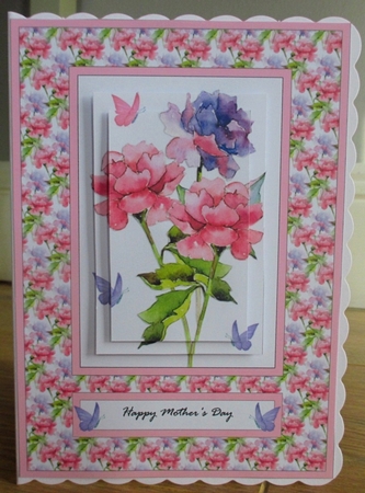 Lovely Peonies - Sending Get Well Wishes by Johanna Lambert