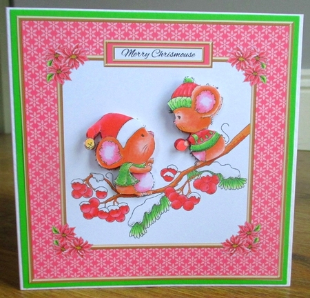 Merry Chrismouse #4 by Johanna Lambert