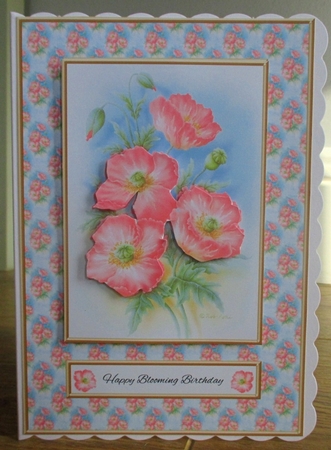 Birthday - Lovely Rob Pohl Watercolor Topper by Johanna Lambert