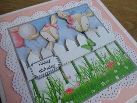 Over the Fence Birthday by Johanna Lambert