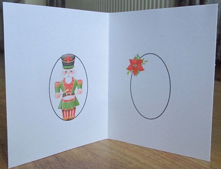 Traditional Christmas insert by Johanna Lambert