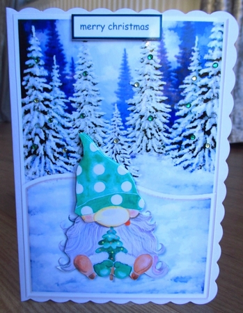   A5 Christmas Gnome 3   by Johanna Lambert