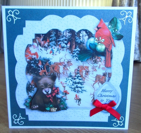 Little Christmas Bird - Santas Pit Stop by Johanna Lambert