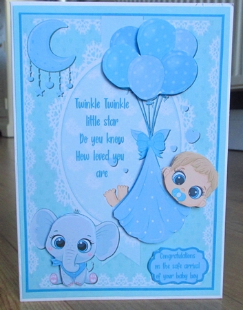 A baby boy drops by A5 by Johanna Lambert