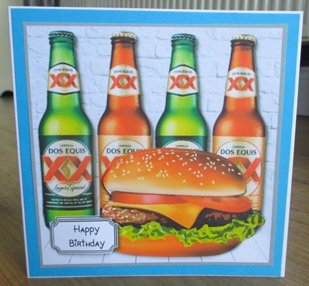 Burger and Beer Birthday by Johanna Lambert