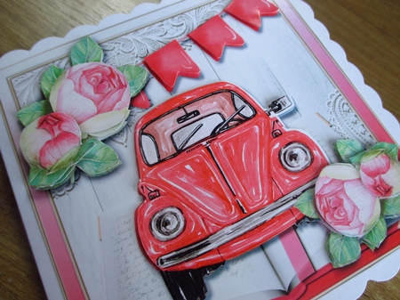 Valentine Car 2 by Johanna Lambert