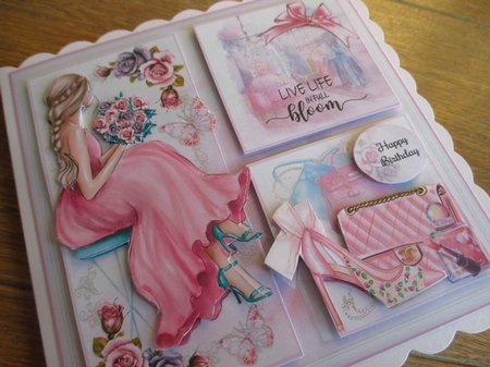 Fashionably Floral Mini Page Kit  by Johanna Lambert