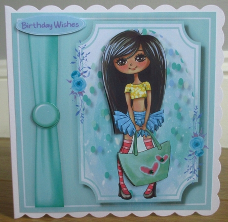 Beautiful Birthday Girl 2 by Johanna Lambert