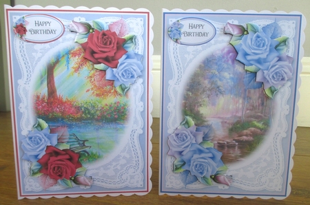 Lace and Roses Bumper Kit by Johanna Lambert