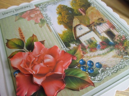Country cottage 7x7 by Johanna Lambert