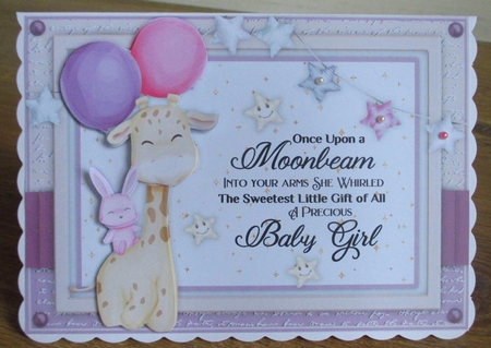 A Precious Gift 5x7 Quick Card by Johanna Lambert
