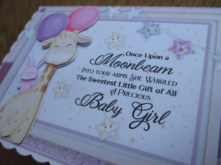 A Precious Gift 5x7 Quick Card by Johanna Lambert