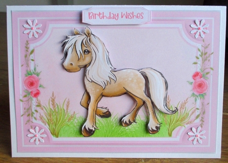 My Beautiful Pony, Pink by Johanna Lambert
